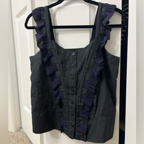 See By Chloe Tops - SEE by Chloe ruffle tank womens size 6